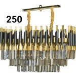 لوستر لاینر مستطیلی کد 250