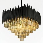 لوستر مربع مدل فلوتی کد 425